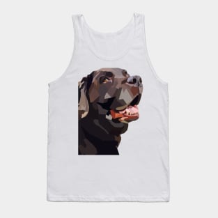 Chocolat Lab Cute 2 Tank Top